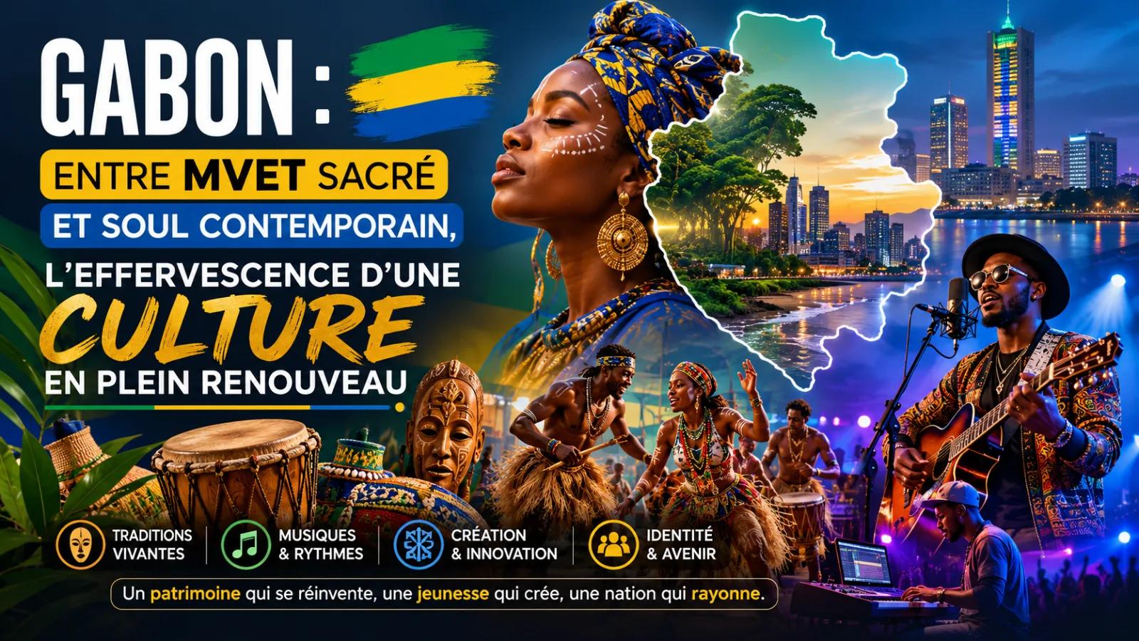Gabon : entre Mvet sacré et soul contemporain, l’effervescence d’une culture en plein renouveau