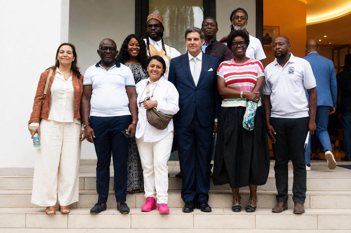Table ronde et rencontre artistique au Musée National des Arts, Rites et Traditions du Gabon avec Elvira Dyangani Ose