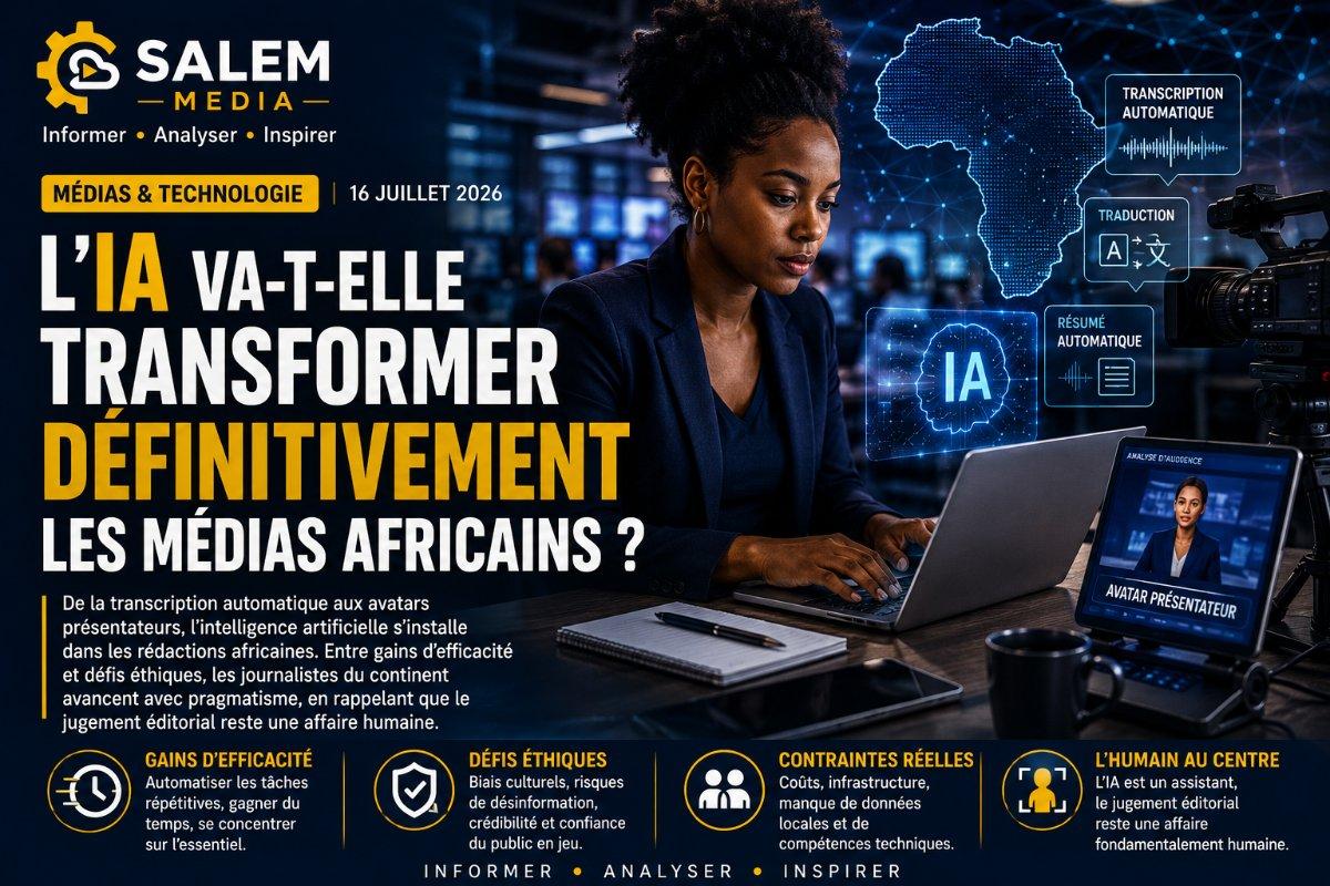 L'IA va-t-elle transformer définitivement les médias africains ?