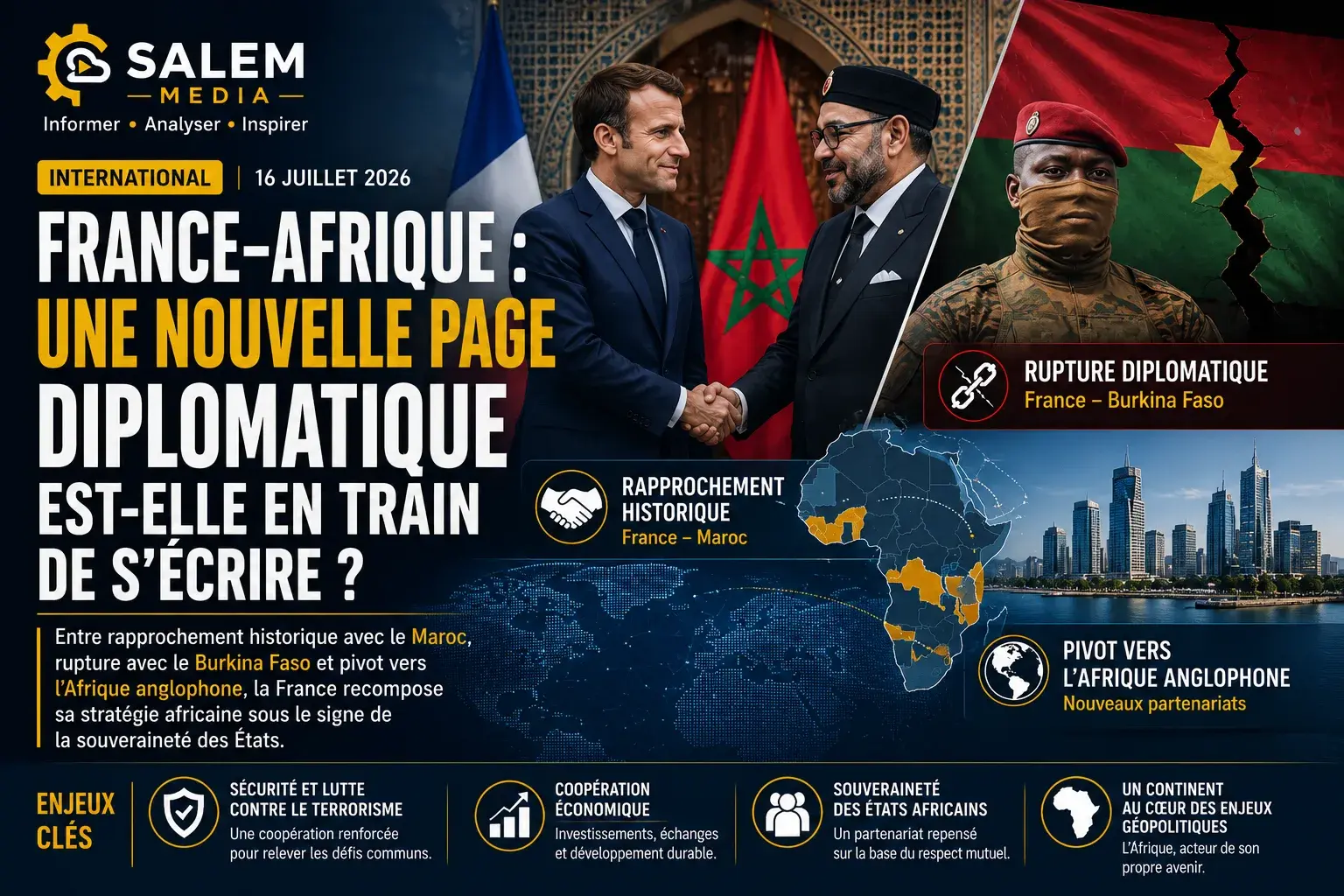 France–Afrique : une nouvelle page diplomatique est-elle en train de s'écrire ?
