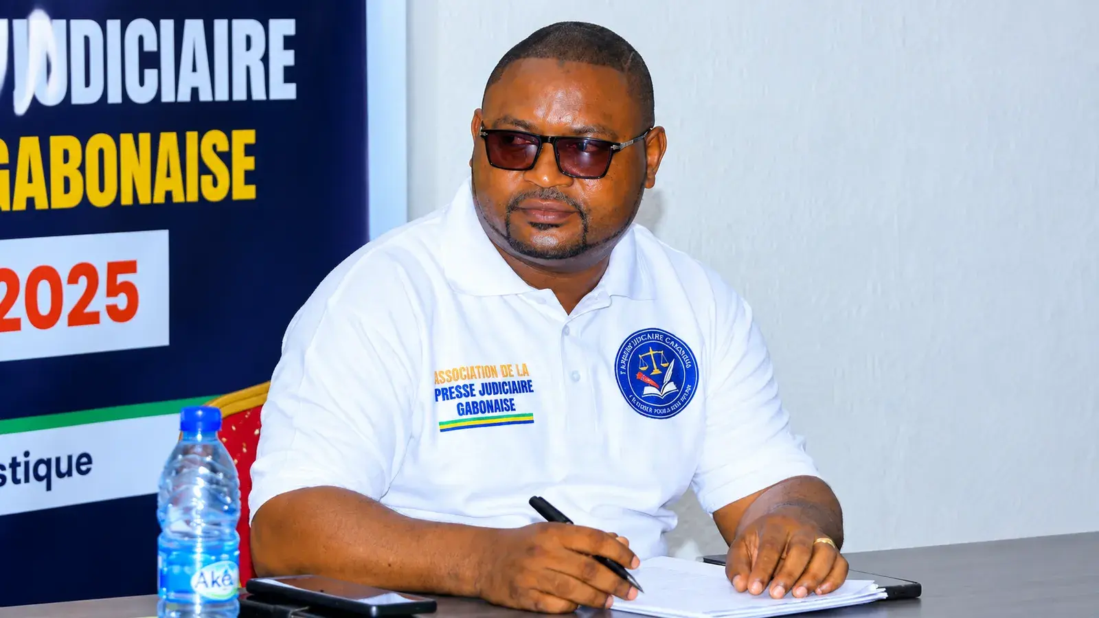 Gaël Boubouagno Lenga, Président de l'association de la presse judiciaire Gabonaise