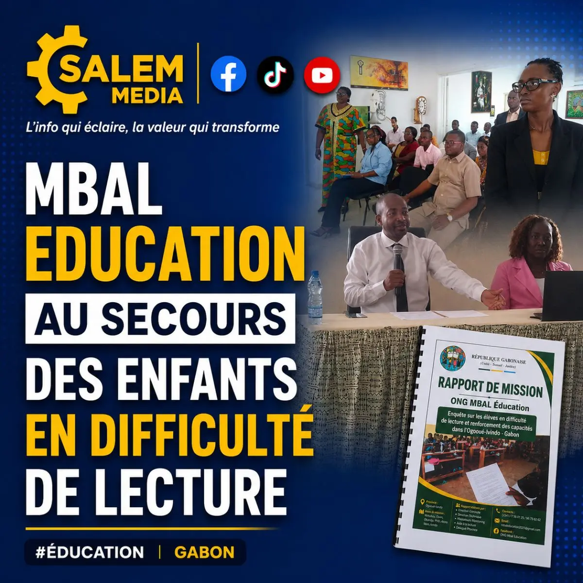 MBAL Éducation alerte sur la crise de la lecture et propose une solution innovante