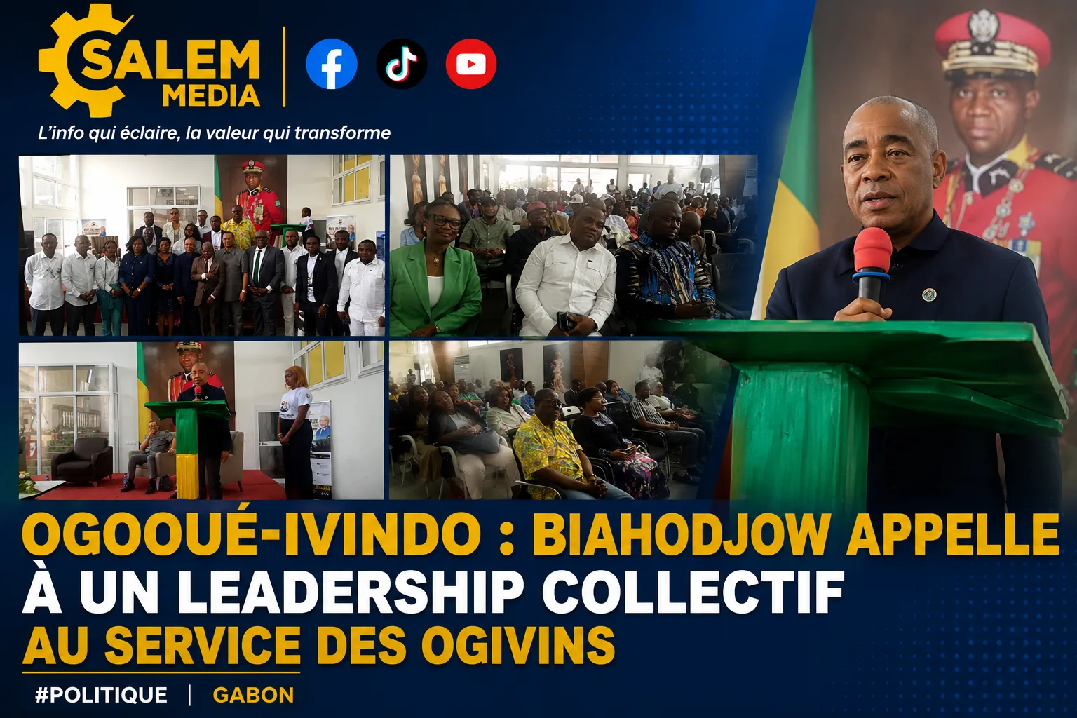 Ogooué-Ivindo : Biahodjow plaide pour un leadership collectif au service du développement provincial